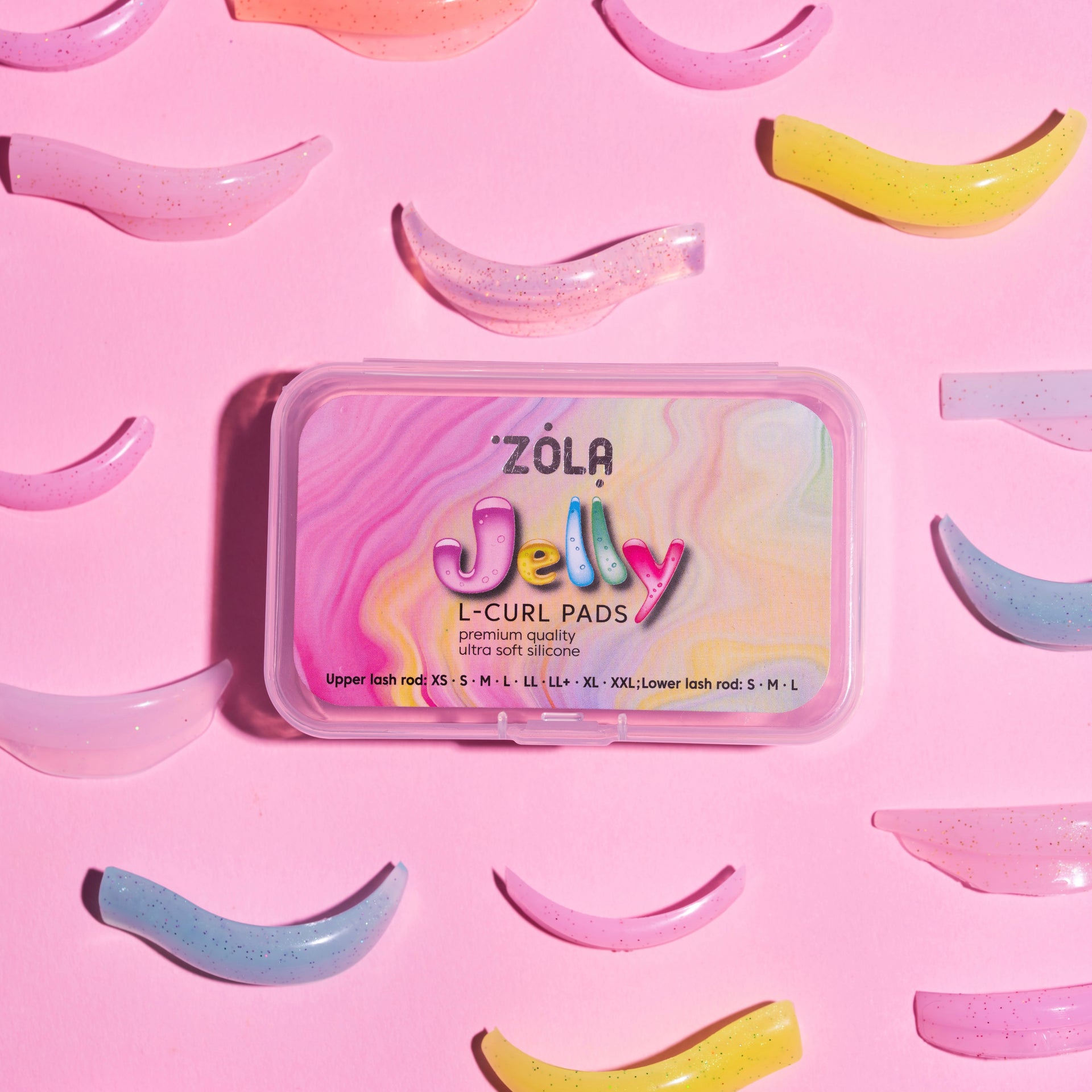 Zola - Lash Lift Shields - Jelly L-Curl (11 Sizes Upper & Lower)