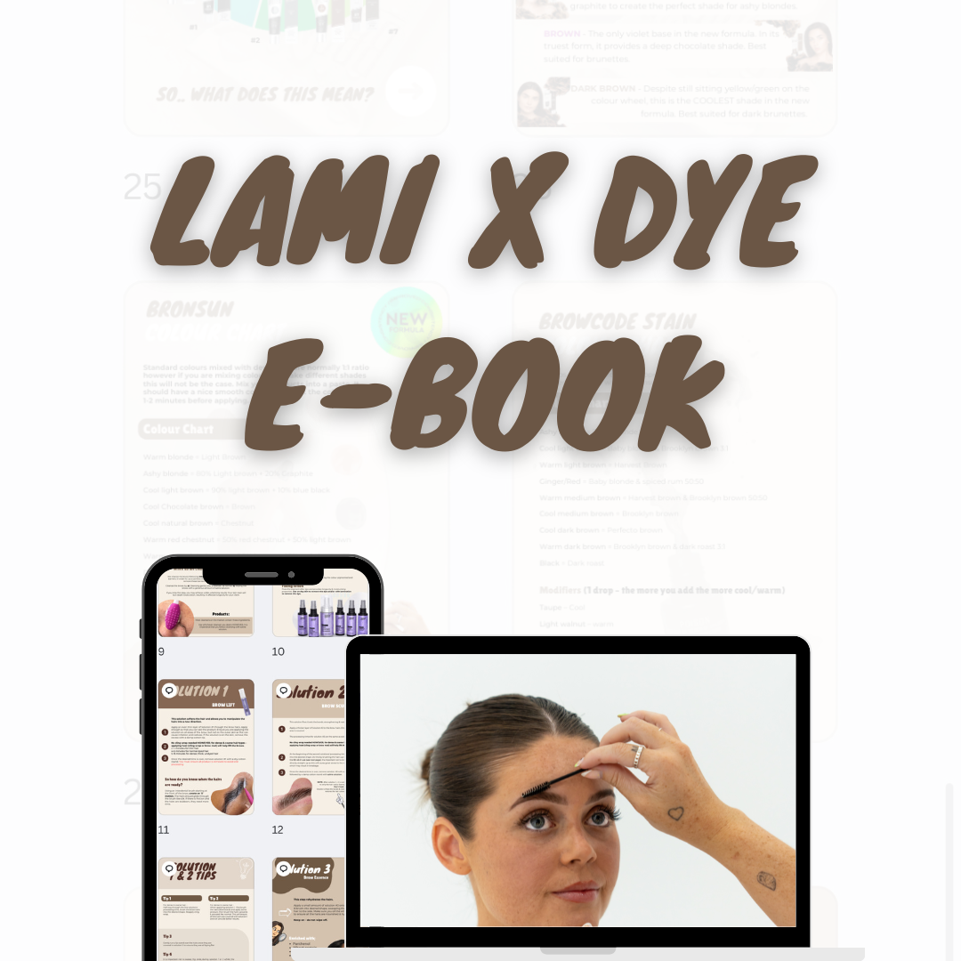 Brow'd Up - Lamination x Dye E-book