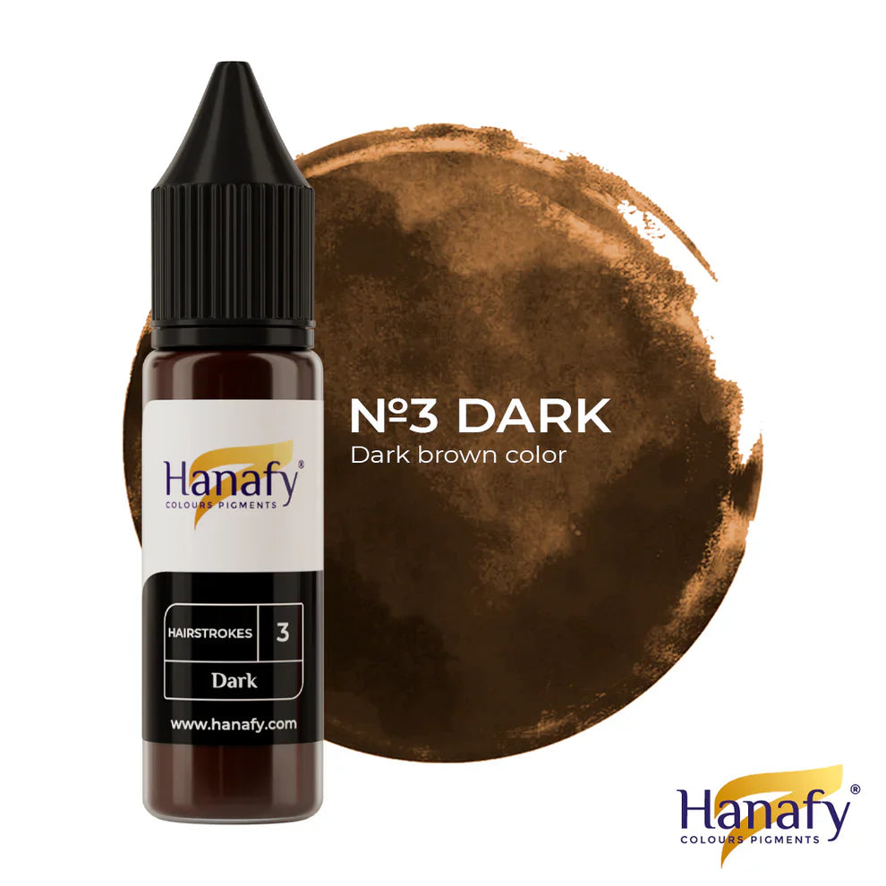 Hanafy - Hairstroke Pigment - N3 Dark
