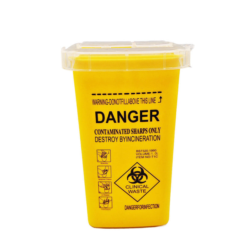 Sharp Disposables Container