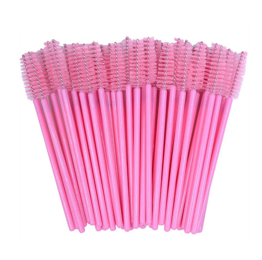 Mascara Wands (50 pack) - PINK