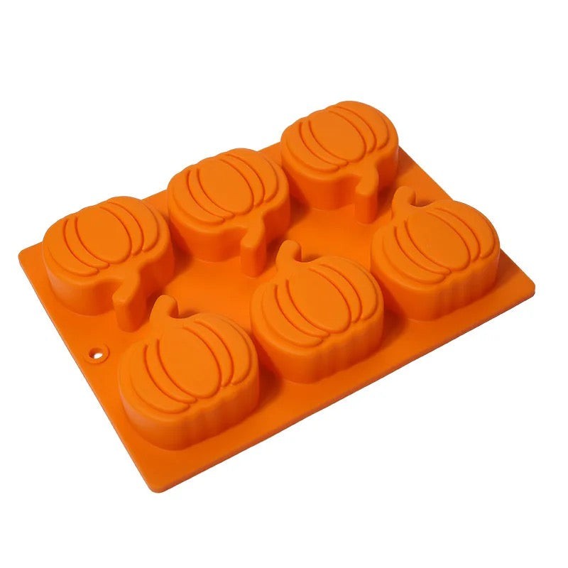 Halloween Wax Silicone Mould Tray (Large Pumpkin)