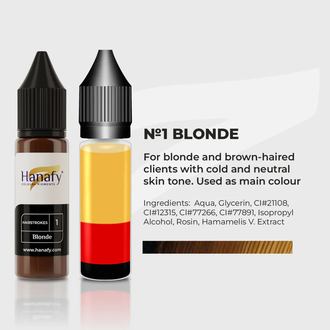 Hanafy - Hairstroke Pigment - N1 Blonde