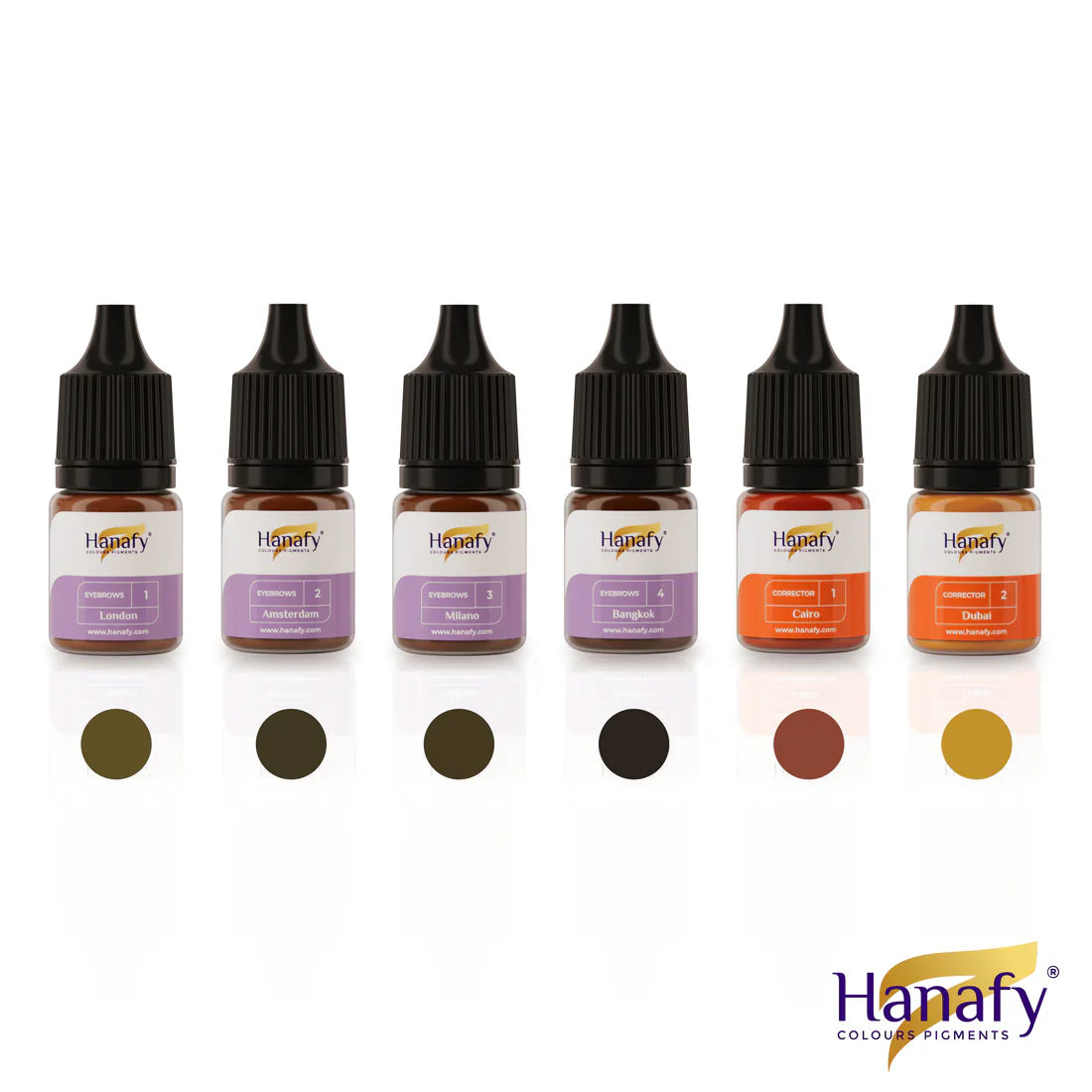 Hanafy - Mineral Set - Mini Size (6x5ml)