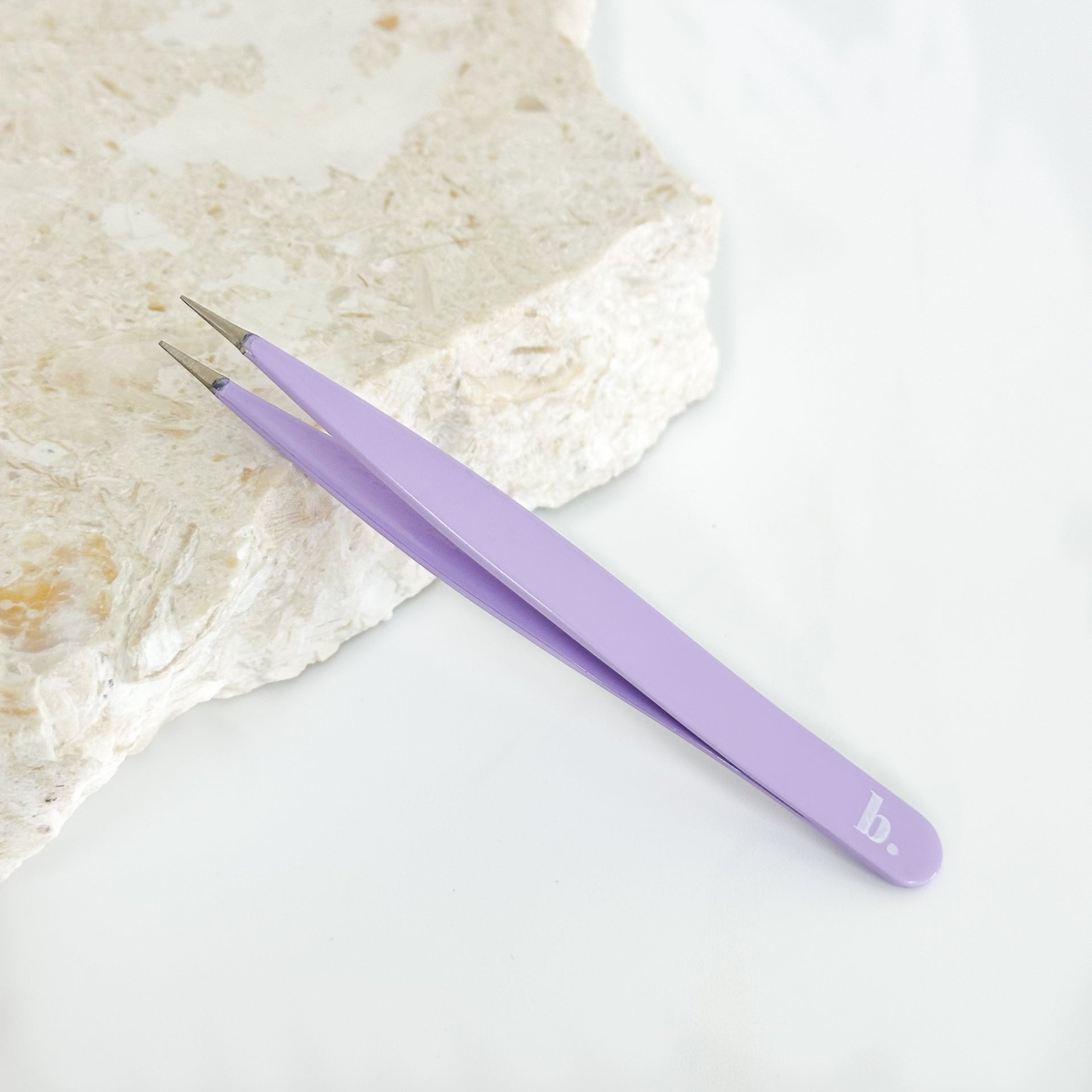 Bella Beauty Pro - Capri Purple Tweezers (Pointed)
