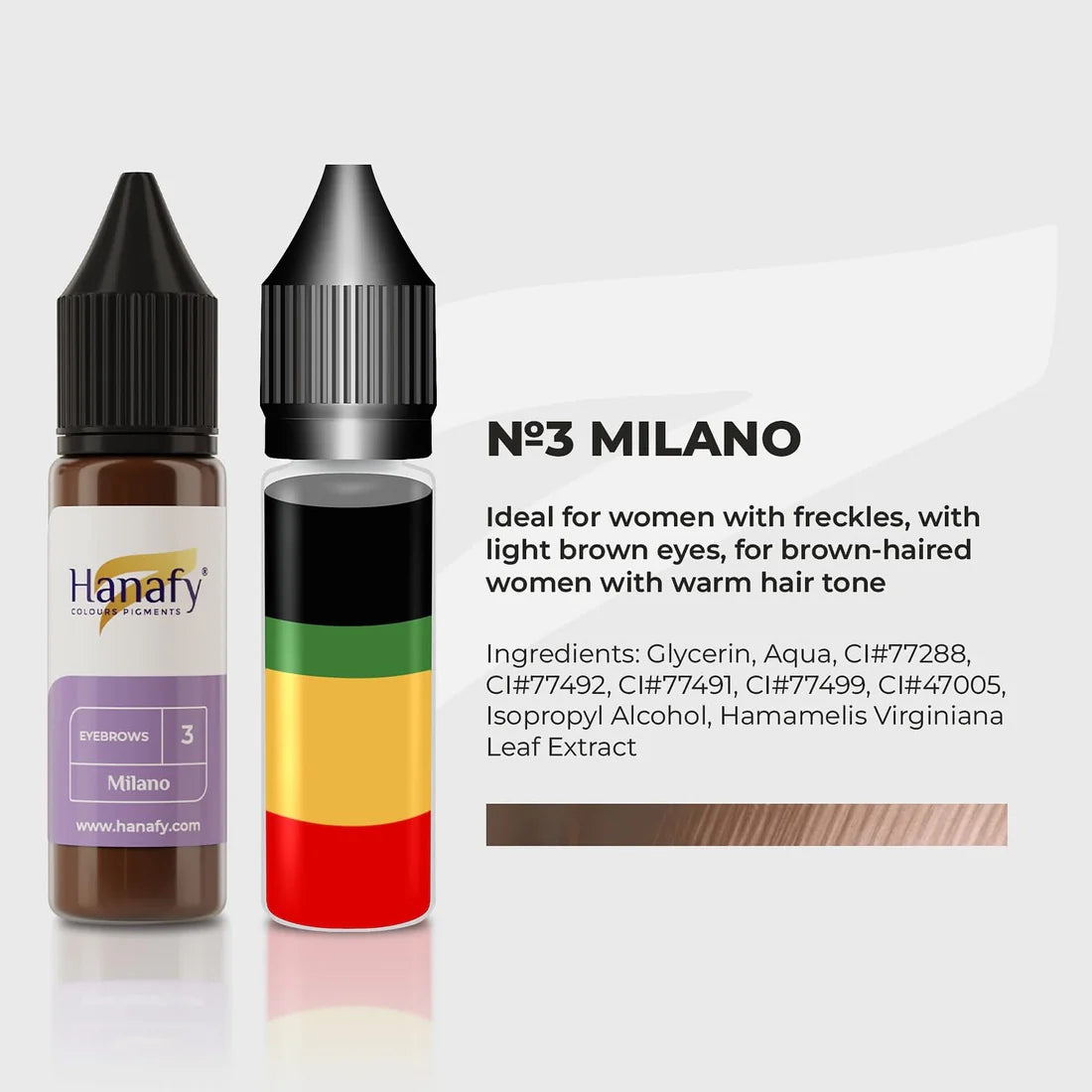 Hanafy - Brow Pigment - Mineral - N3 Milano