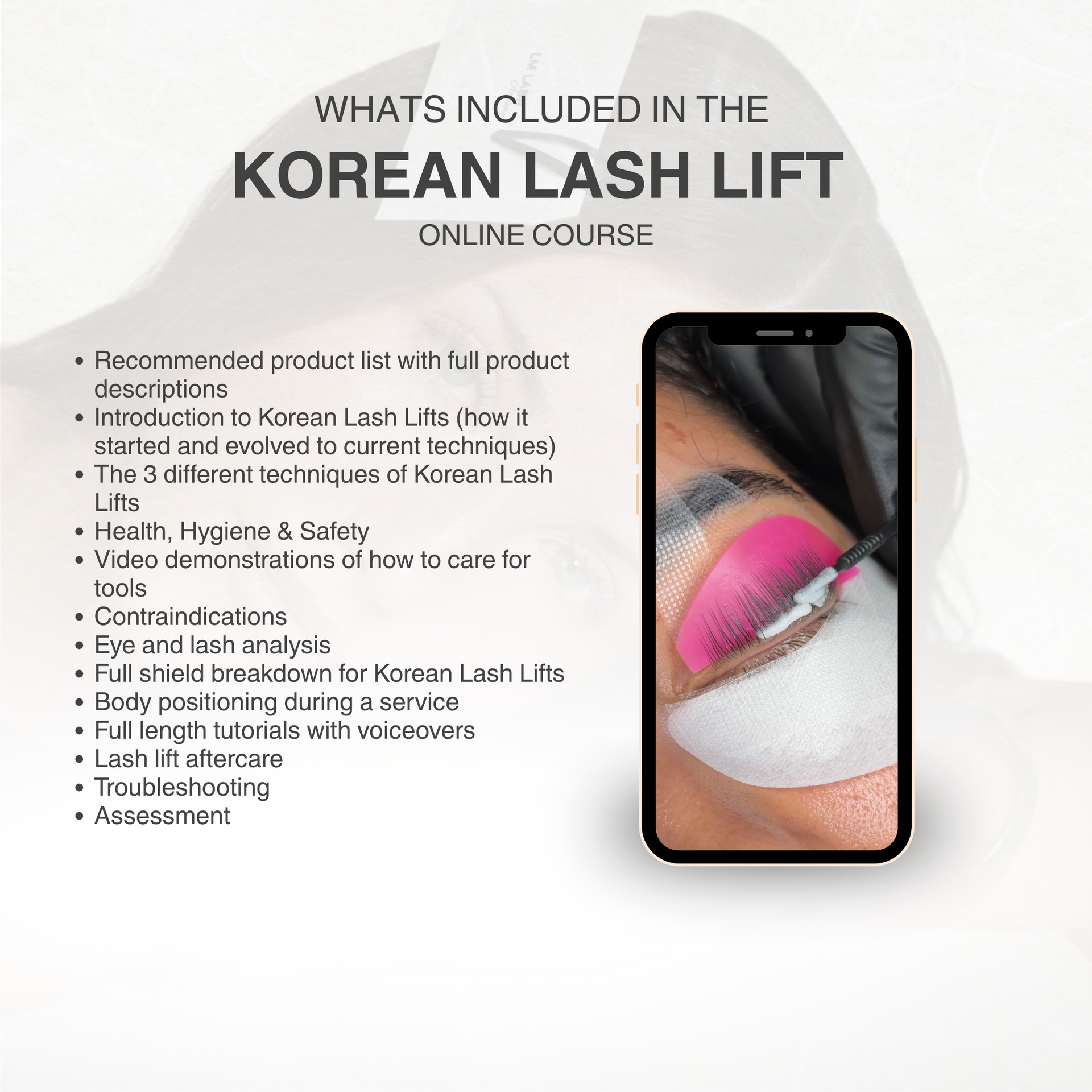 Layla Miller - Korean Lash Lift Course