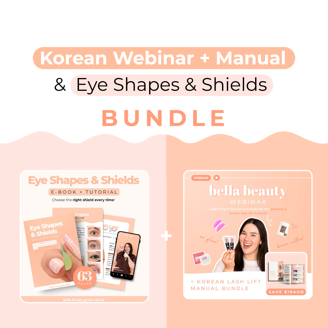 Bella Beauty Pro - Ultimate Lash Bundle (Lash Shield Masterclass & Manual + Korean Masterclass + Korean Manual)