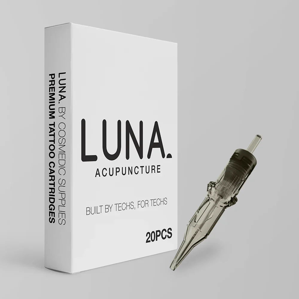 Cosmedic Supplies - Round Liner - Luna Acupuncture Cartridges (Box of 20)