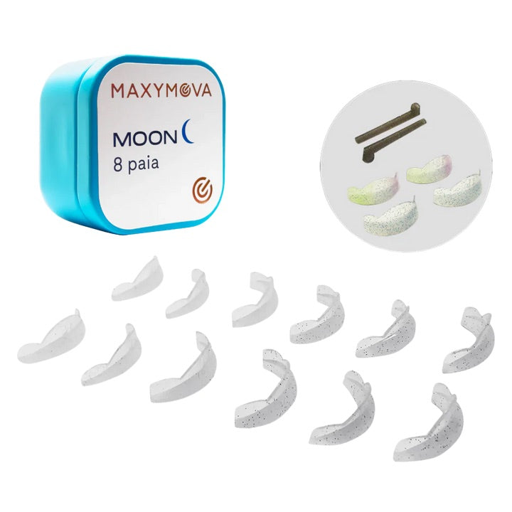 Maxymova - Moon Silicone Lash Shields - (8 Pairs)