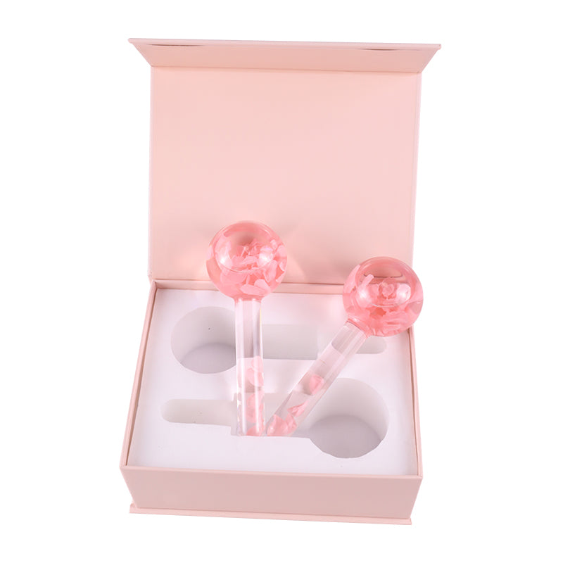 Pink Face Ice Globes (2pcs)