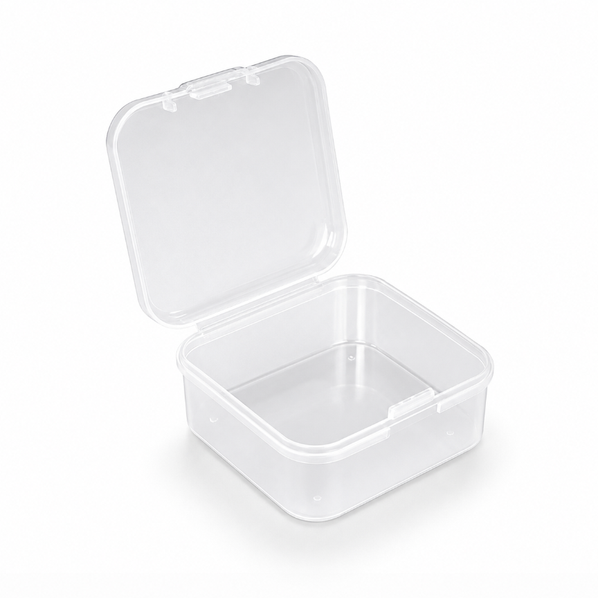 Clear Plastic Storage Box