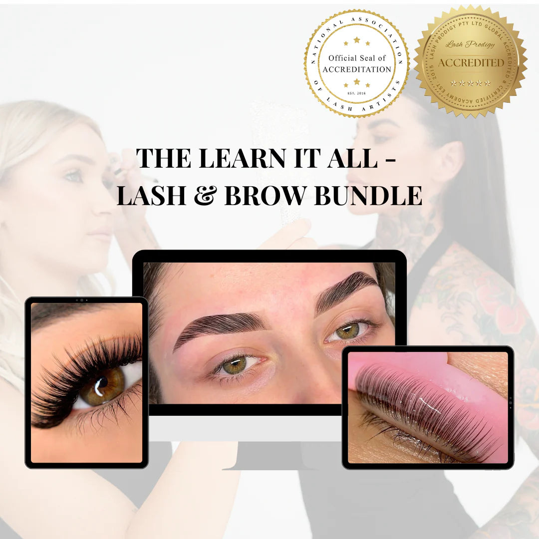 Lash Prodigy - Learn It All - The Ultimate Lash & Brow Course