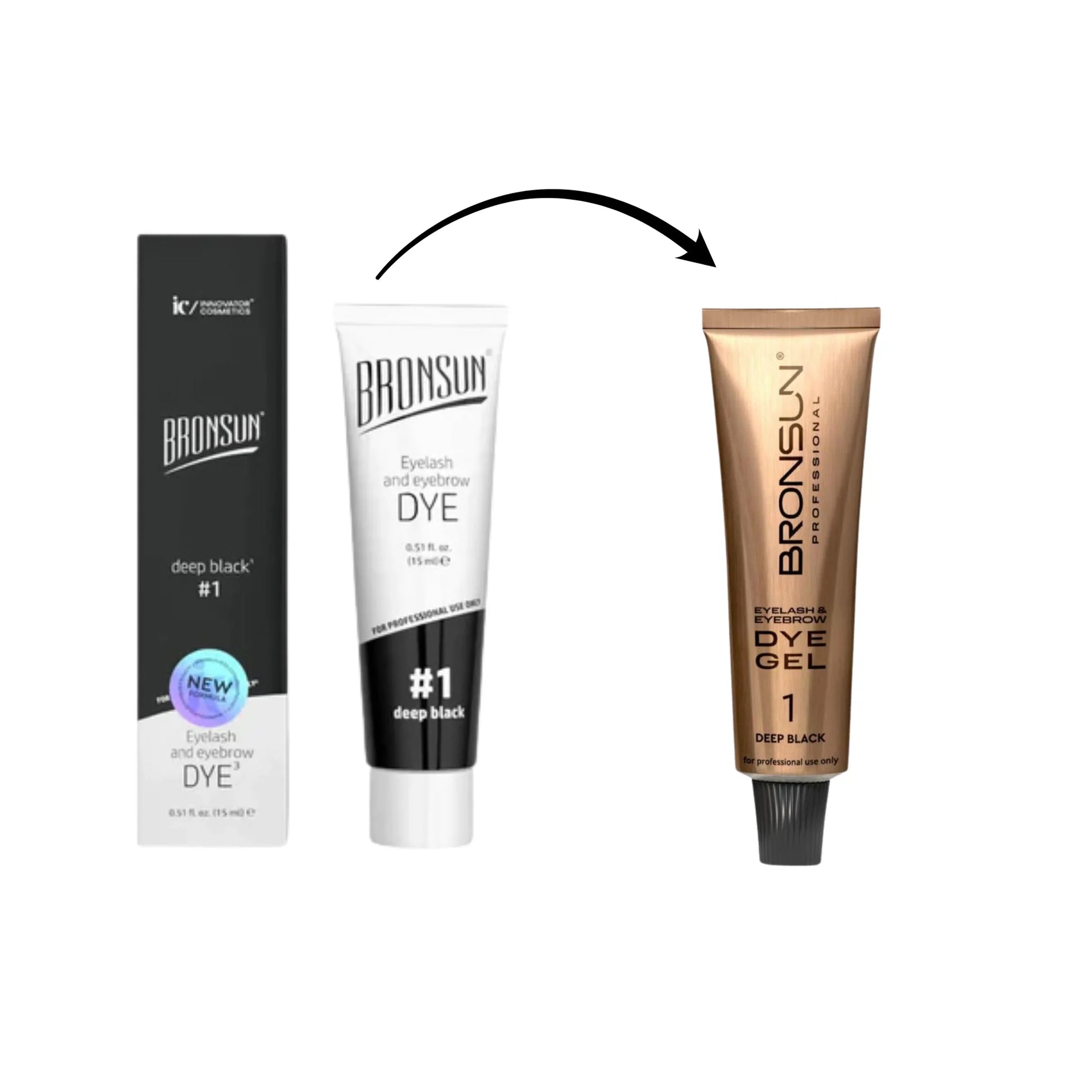 Bronsun - Hybrid Brow & Lash Dye NO BOX