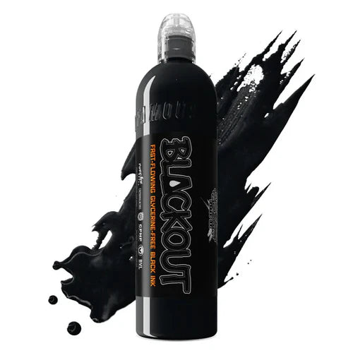 World Famous Tattoo Ink - Blackout Ink