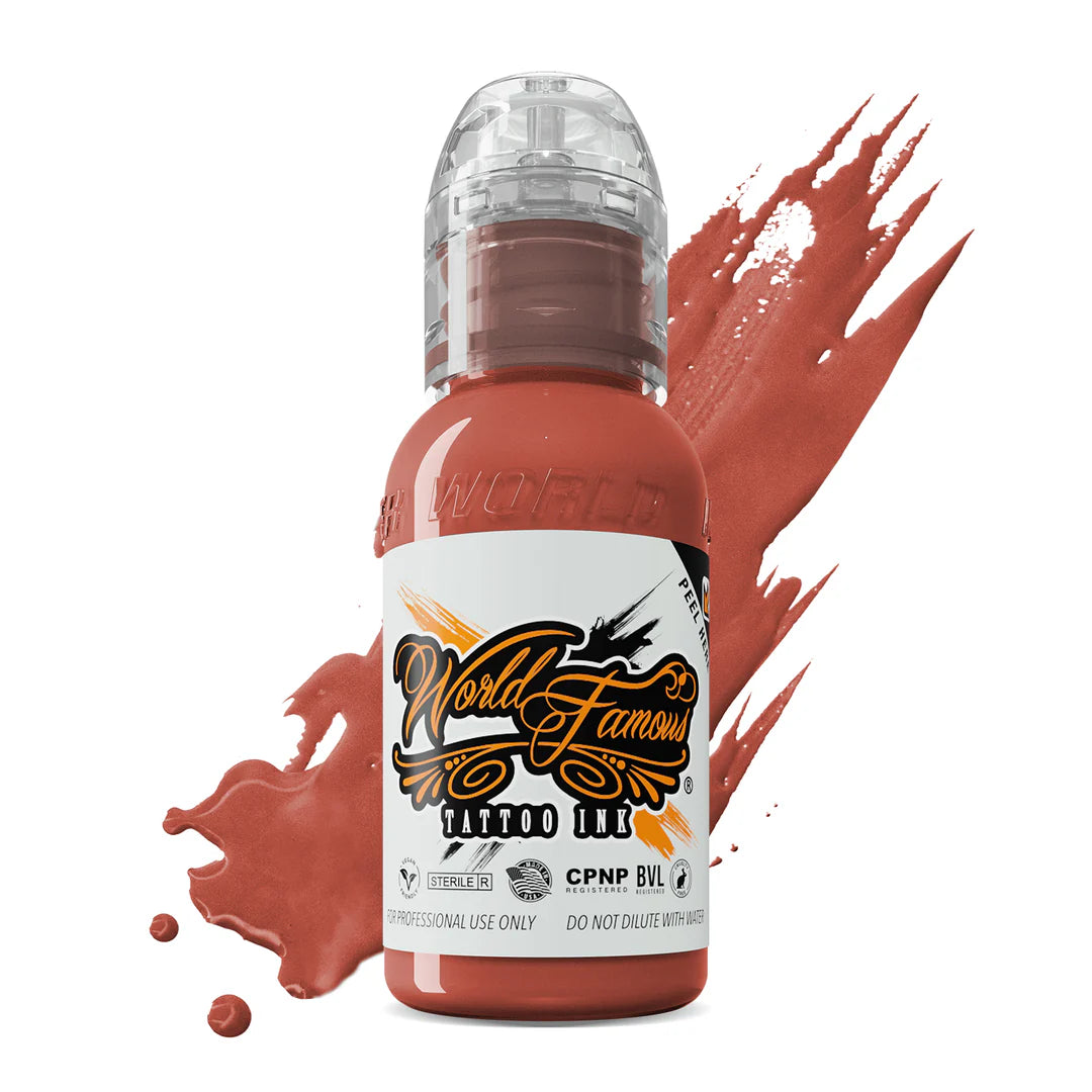 World Famous Tattoo Ink - Mars Sand Red Ink