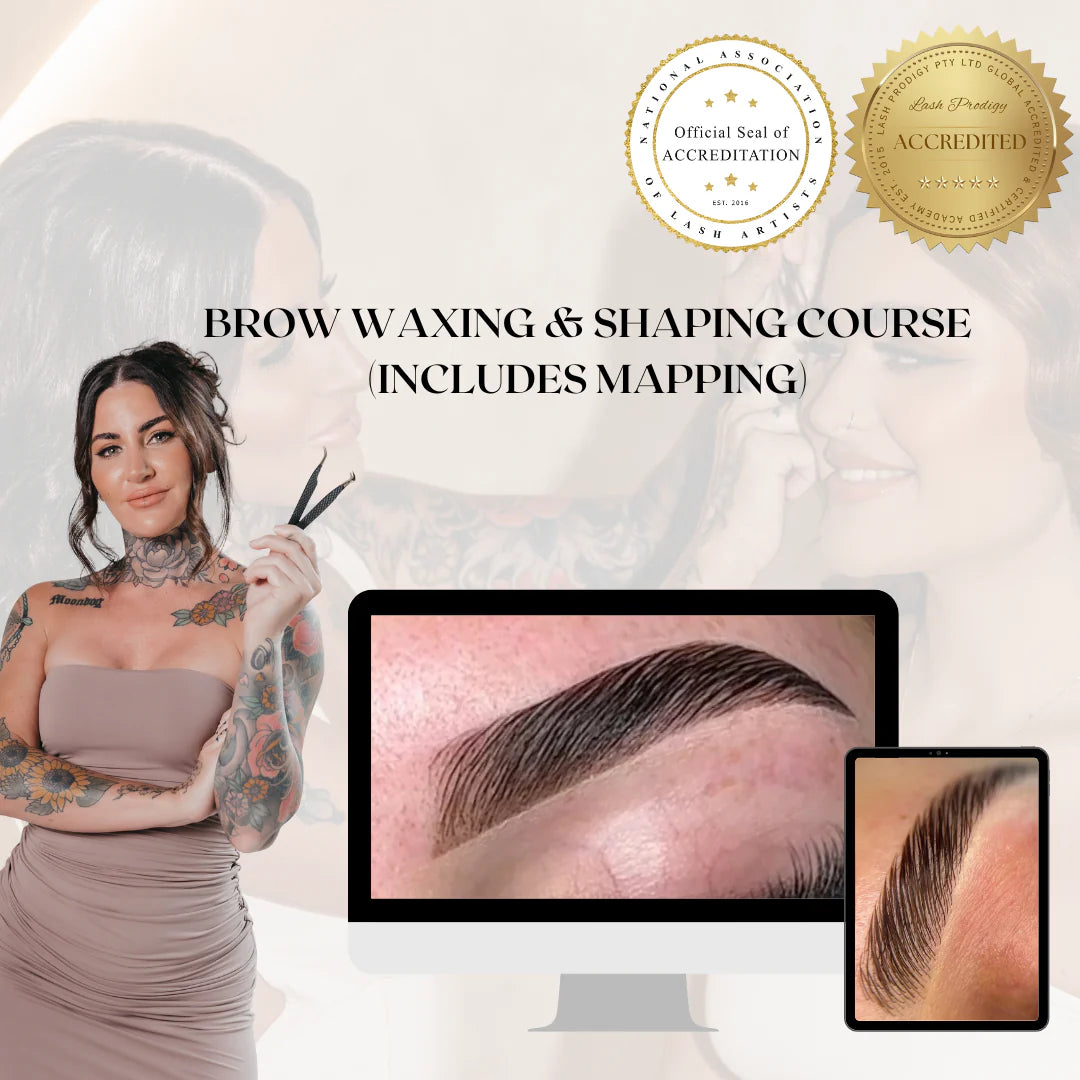 Lash Prodigy - Brow Sculpting/ Waxing Course