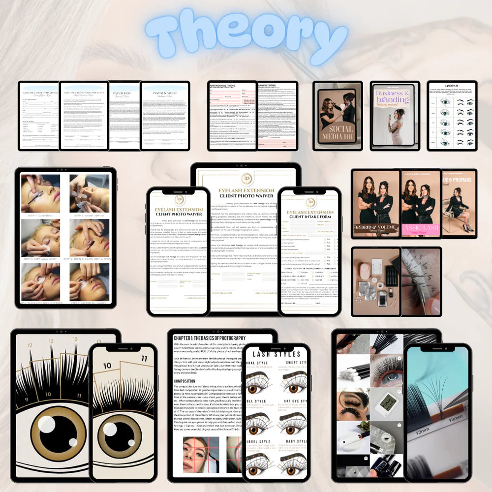 Lash Prodigy - Classic, Premade & Promade Volume Lash Extension Course