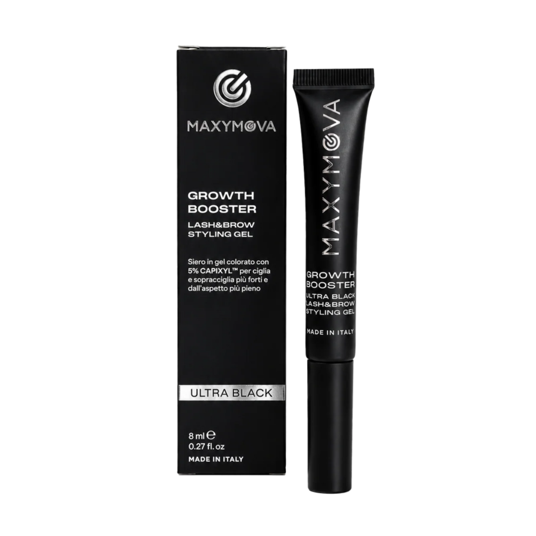 Maxymova - Growth Booster - Lash & Brow Styling Serum - Ultra Black