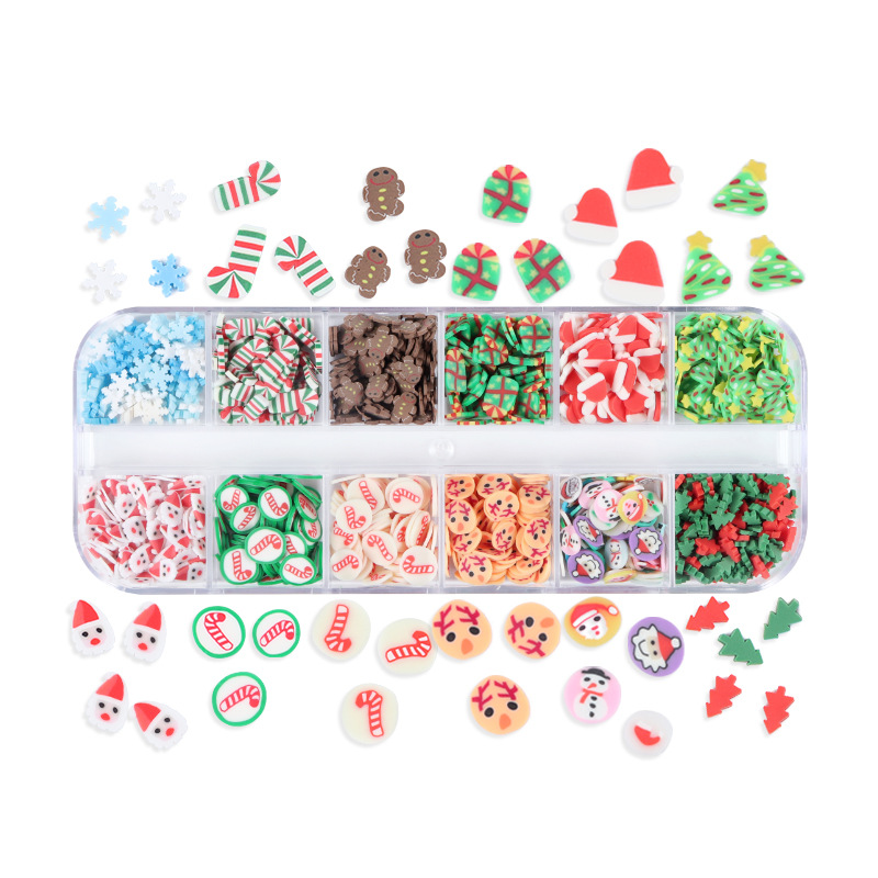 Christmas Jelly Mask Gems / Nail Art (Palette)