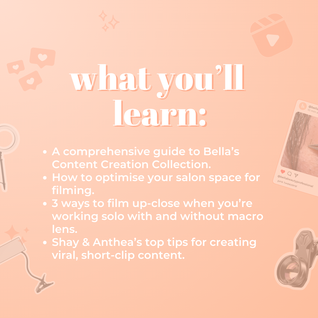 Bella Beauty's Content Tips Live Webinar