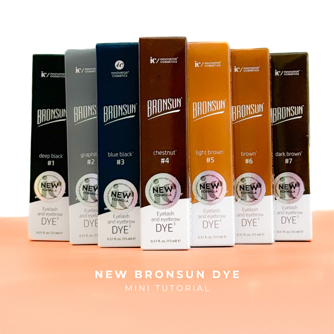 NEW FORMULA Bronsun Hybrid Brow & Lash Dye (All 8 Colours + Developer)