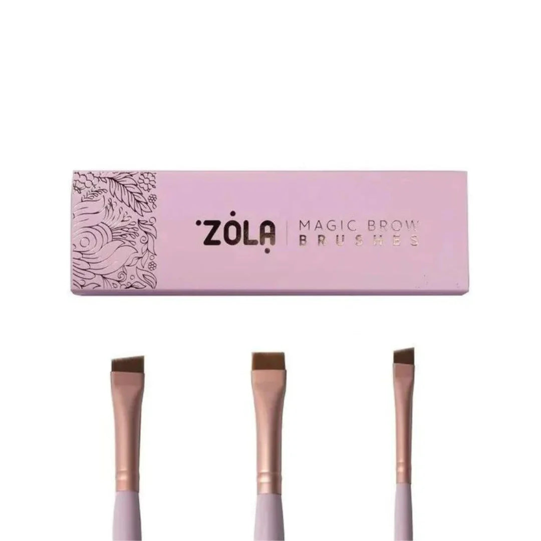 Zola - Magic Brow Brushes (Light Pink)