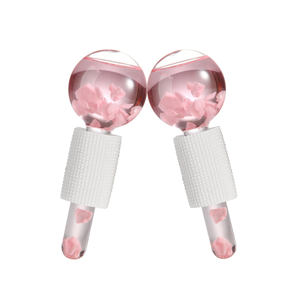 Pink Face Ice Globes (2pcs)