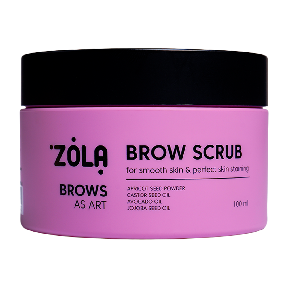 Zola - Pink Brow Scrub