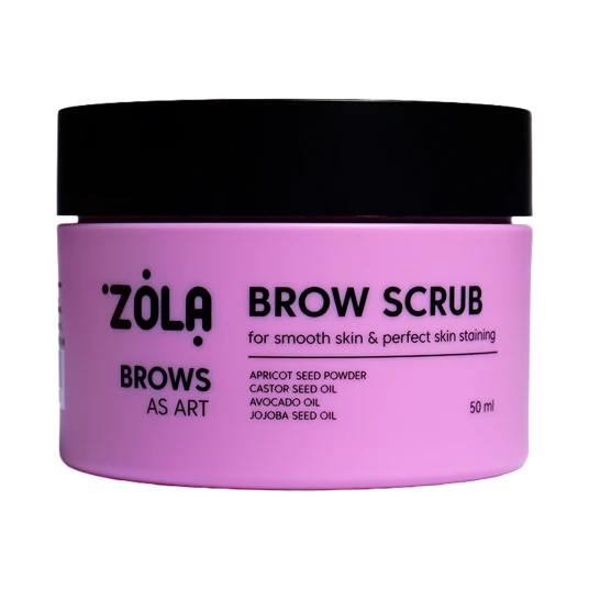 Zola - Pink Brow Scrub