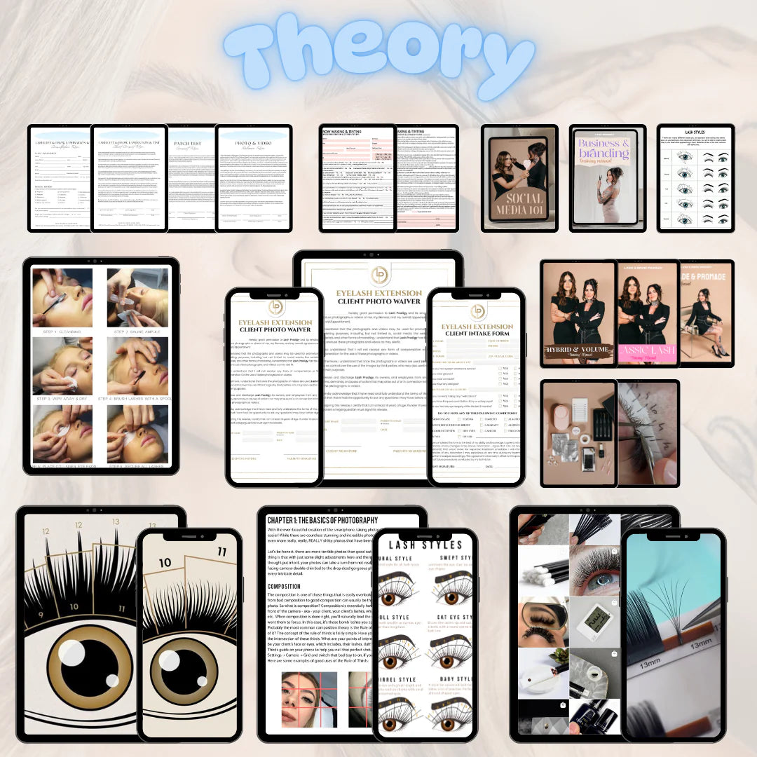 Lash Prodigy - The Ultimate Lash Extension Bundle (Classic, Hybrid, Handmade Russian Volume 3D-10D) Course