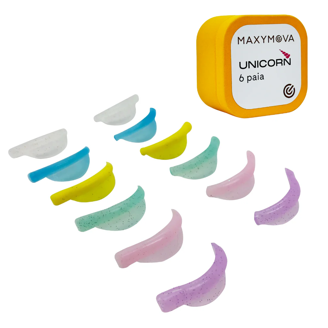 Maxymova - Unicorn Silicone Lash Shields - (6 Pairs)