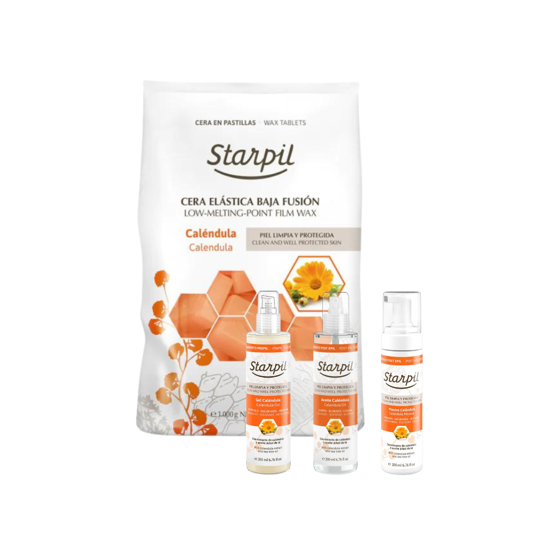 Starpil - Calendula Wax & Solutions Kit