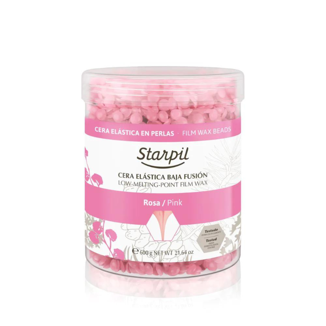 Starpil - Creamy Pink Film Hard Wax Beads (600g)