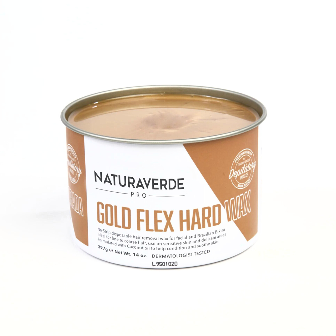 Naturaverde Pro - Gold Flex Hard Wax Can