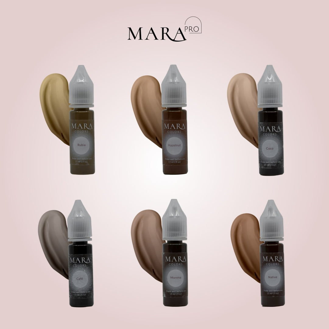 Mara Pro - Eyebrow Pigments Set