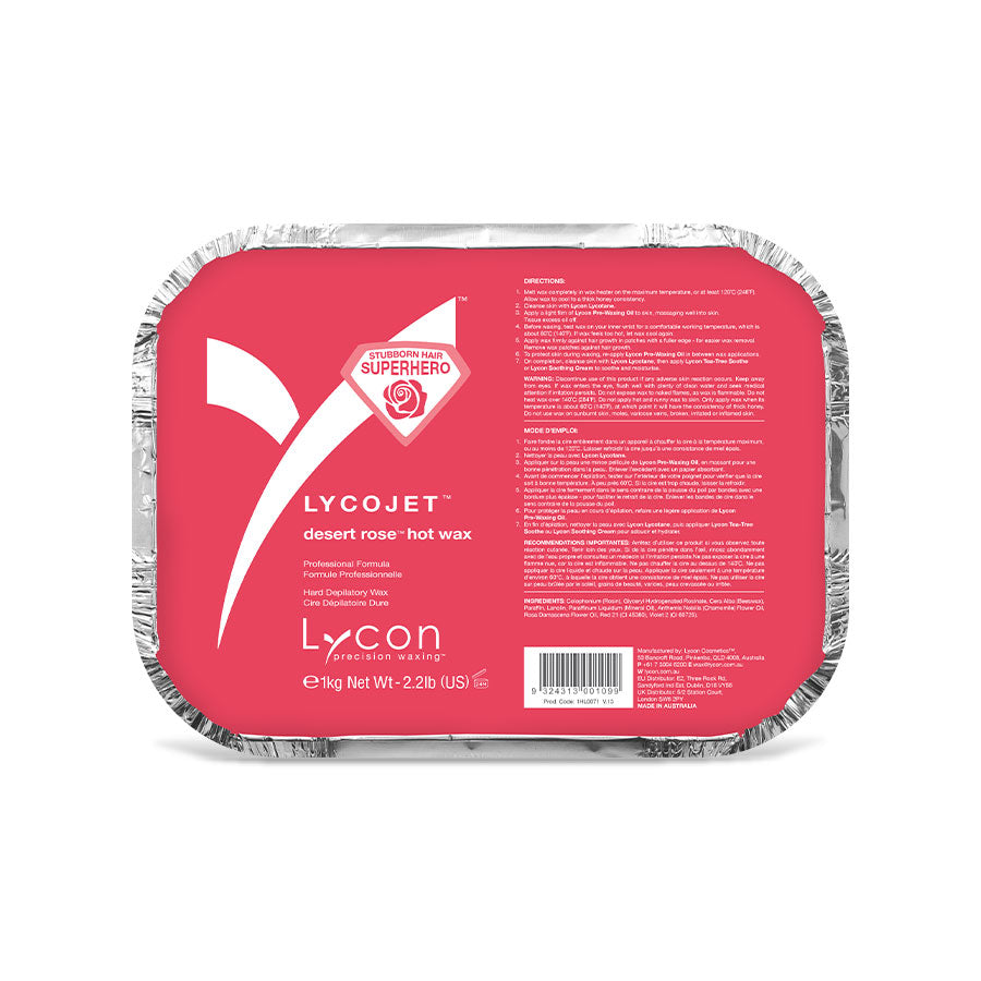 Lycon - LYCOJET Desert Rose Hot Wax (1KG)