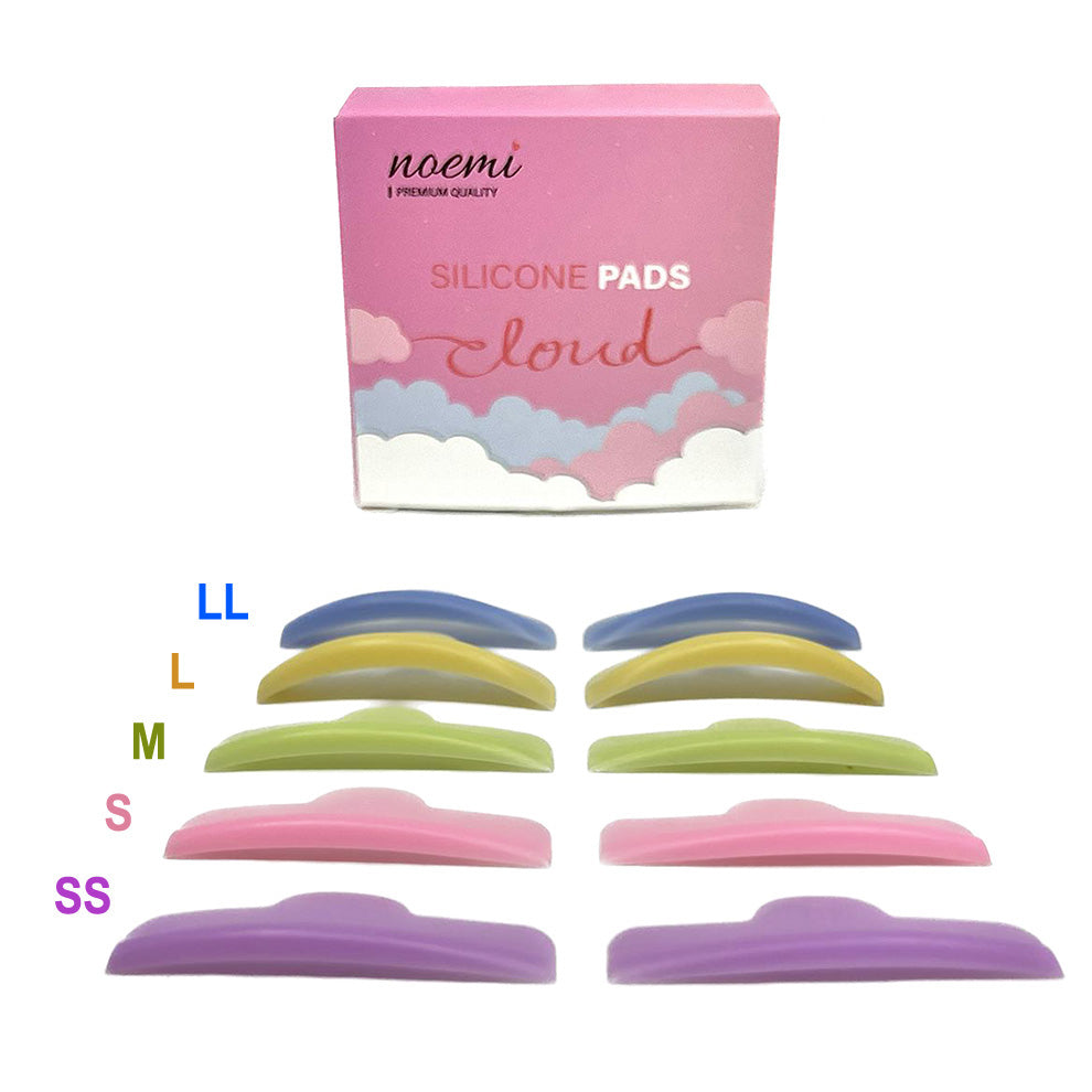 Noemi - 'Cloud' silicone pad U-Curl (5 pairs)