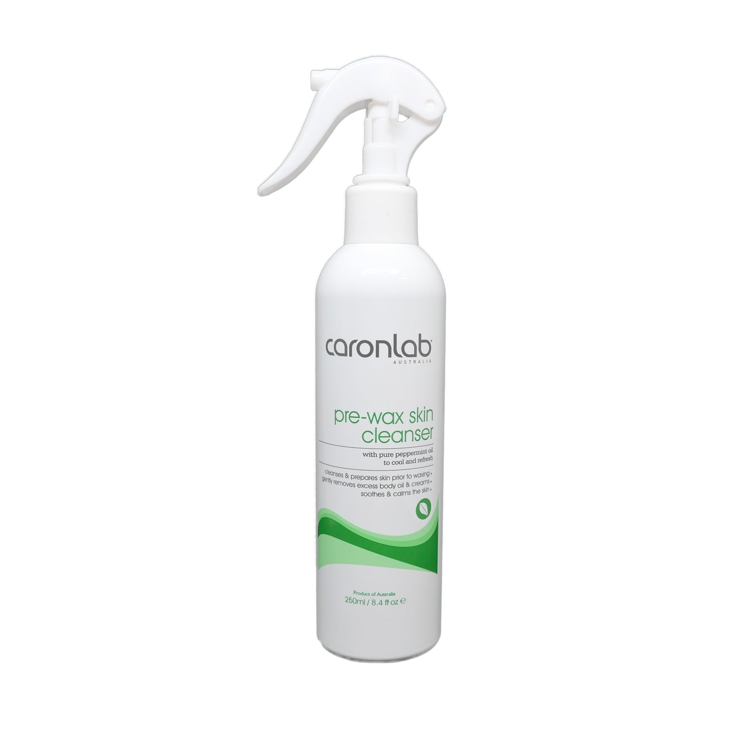 Caronlab - Pre Wax Skin Cleanser with Trigger Spray 250ml