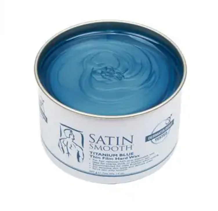 Satin Smooth - Titanium Blue Thin Film Hard Wax