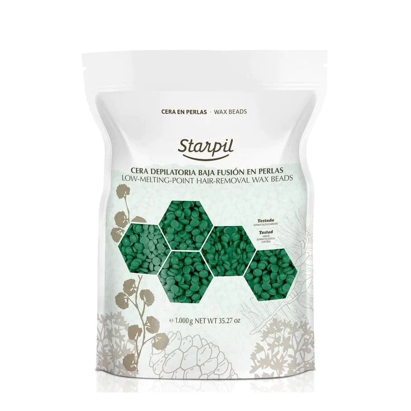 Starpil - Crystalline Hard Wax Beads - Green (1KG)