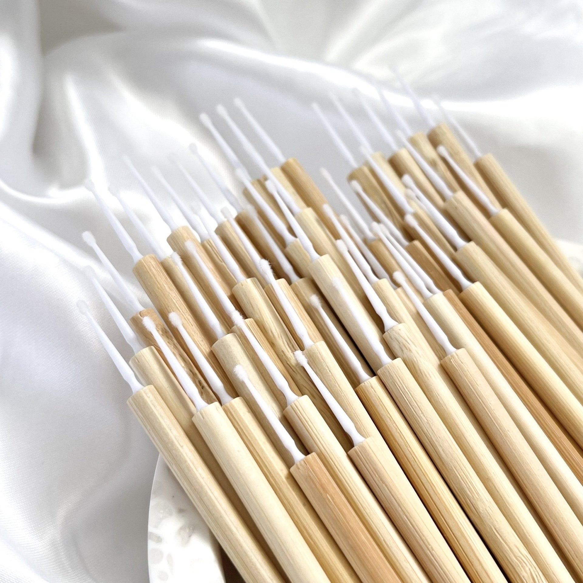 Eco Friendly Bamboo Microbrushes (50 PACK)