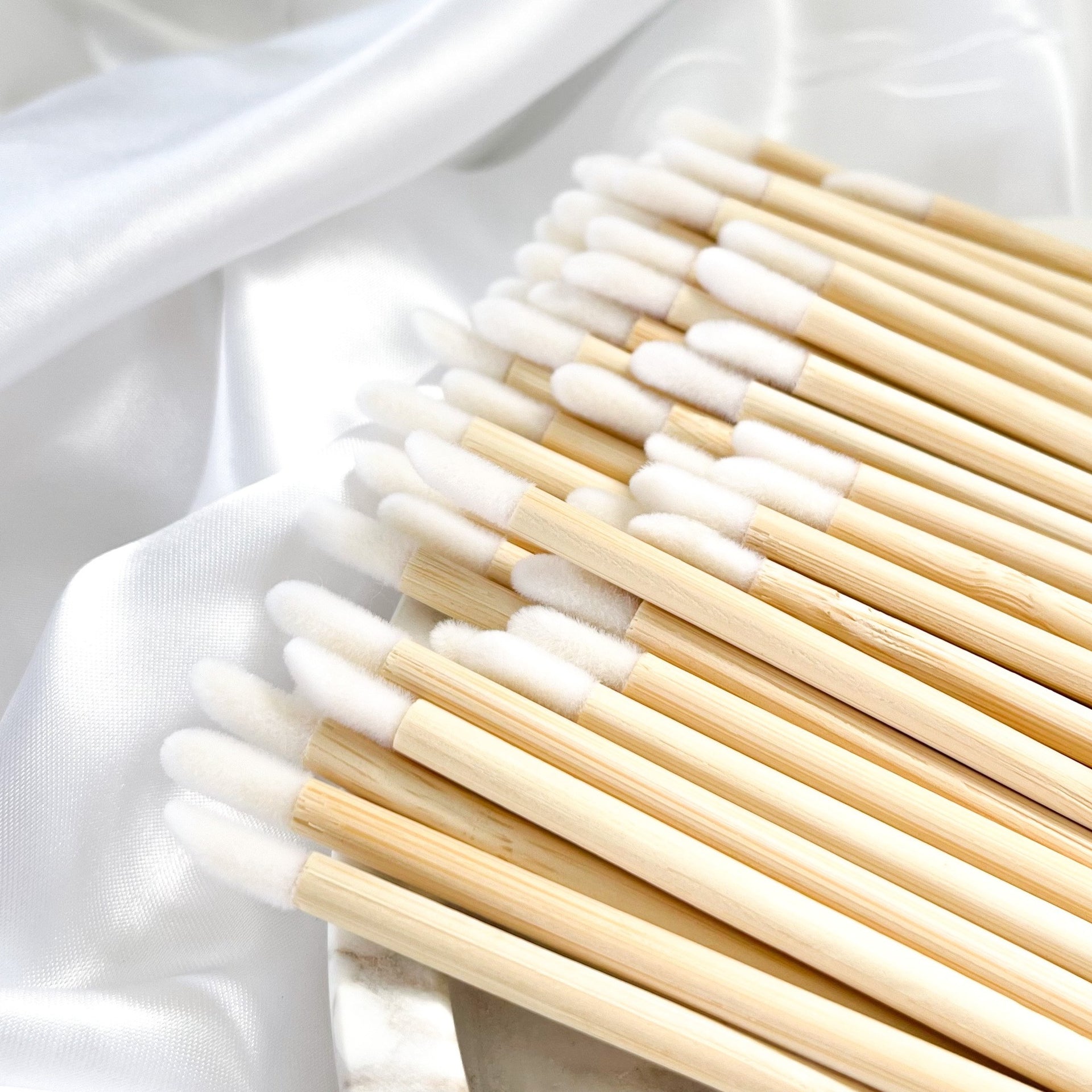 Eco Friendly Bamboo Lip Wands (50 PACK)
