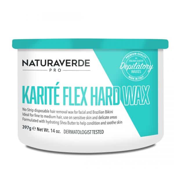 Naturaverde Pro - Shea Butter Karite Flex Hard Wax Can
